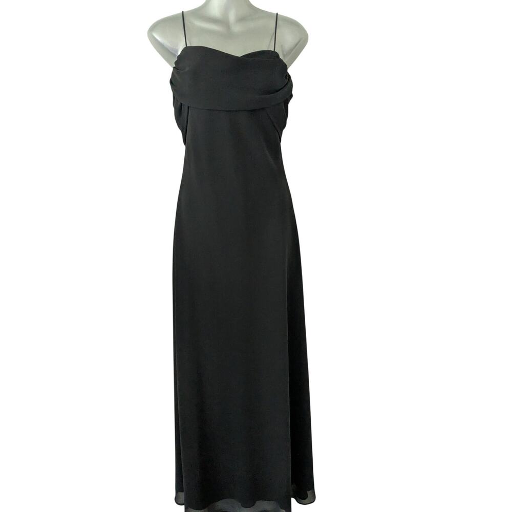 Betsy & Adam by Jaslene Sz 8P Chiffon Imperio Gown Formal Gown